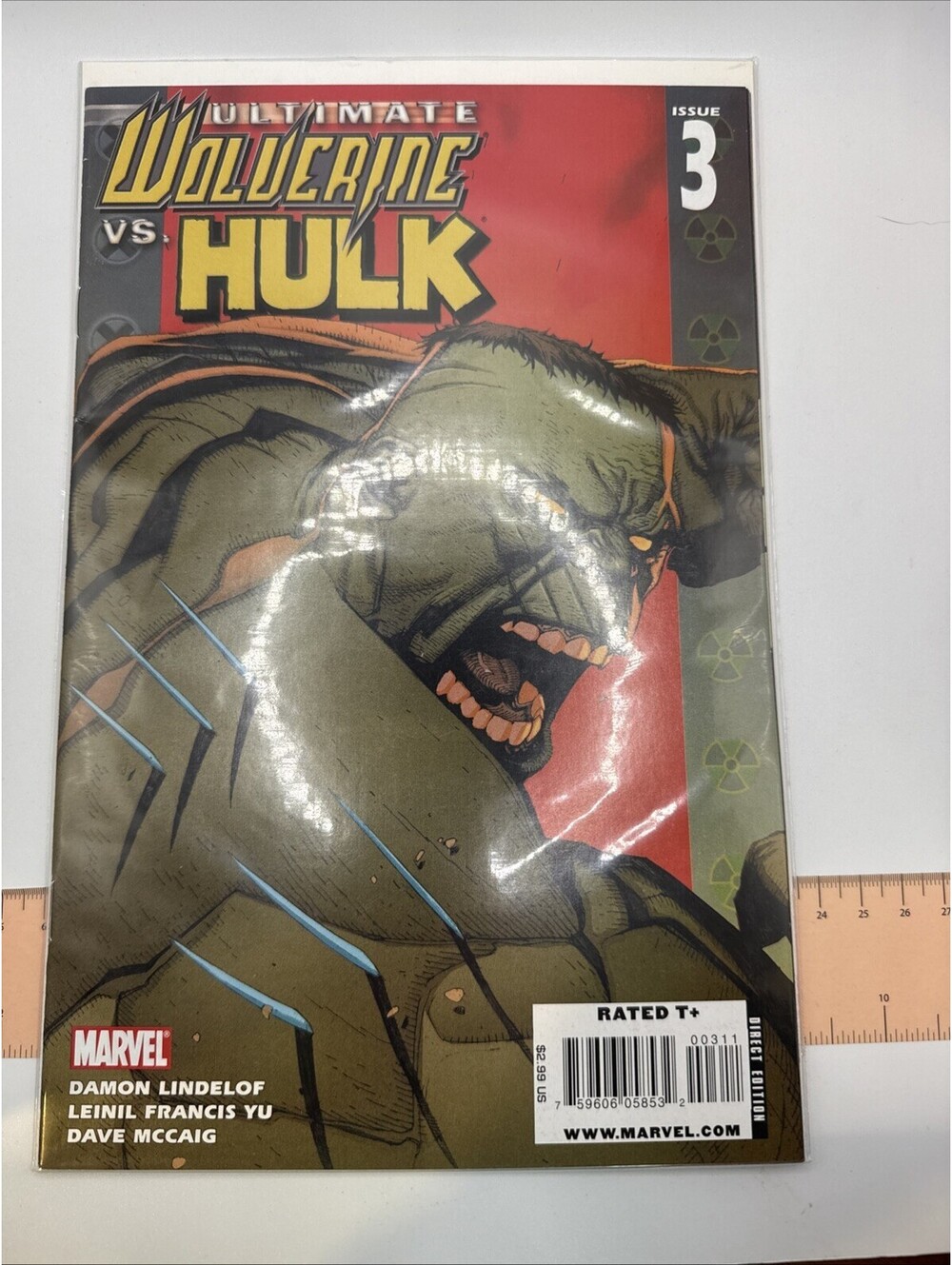 Ultimate Wolverine vs. Hulk #3 Marvel Comics